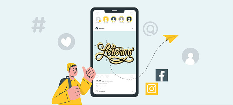 El lettering como contenido estratégico para tus redes sociales