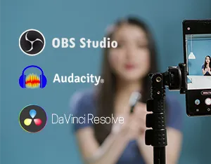 Crea un videotutorial profesional con OBS, Audacity y Davinci